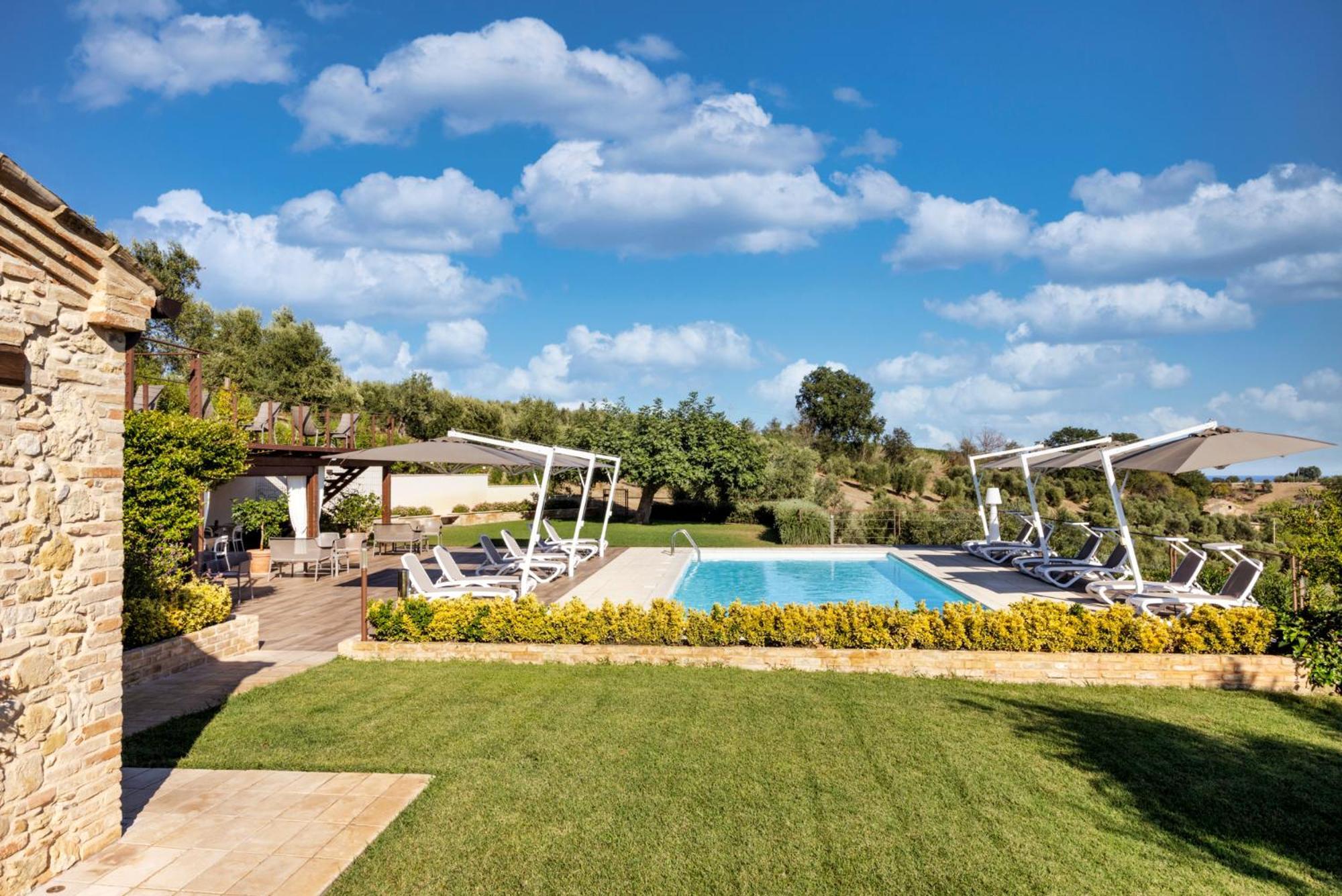 Agrirelais Collelago Massignano エクステリア 写真