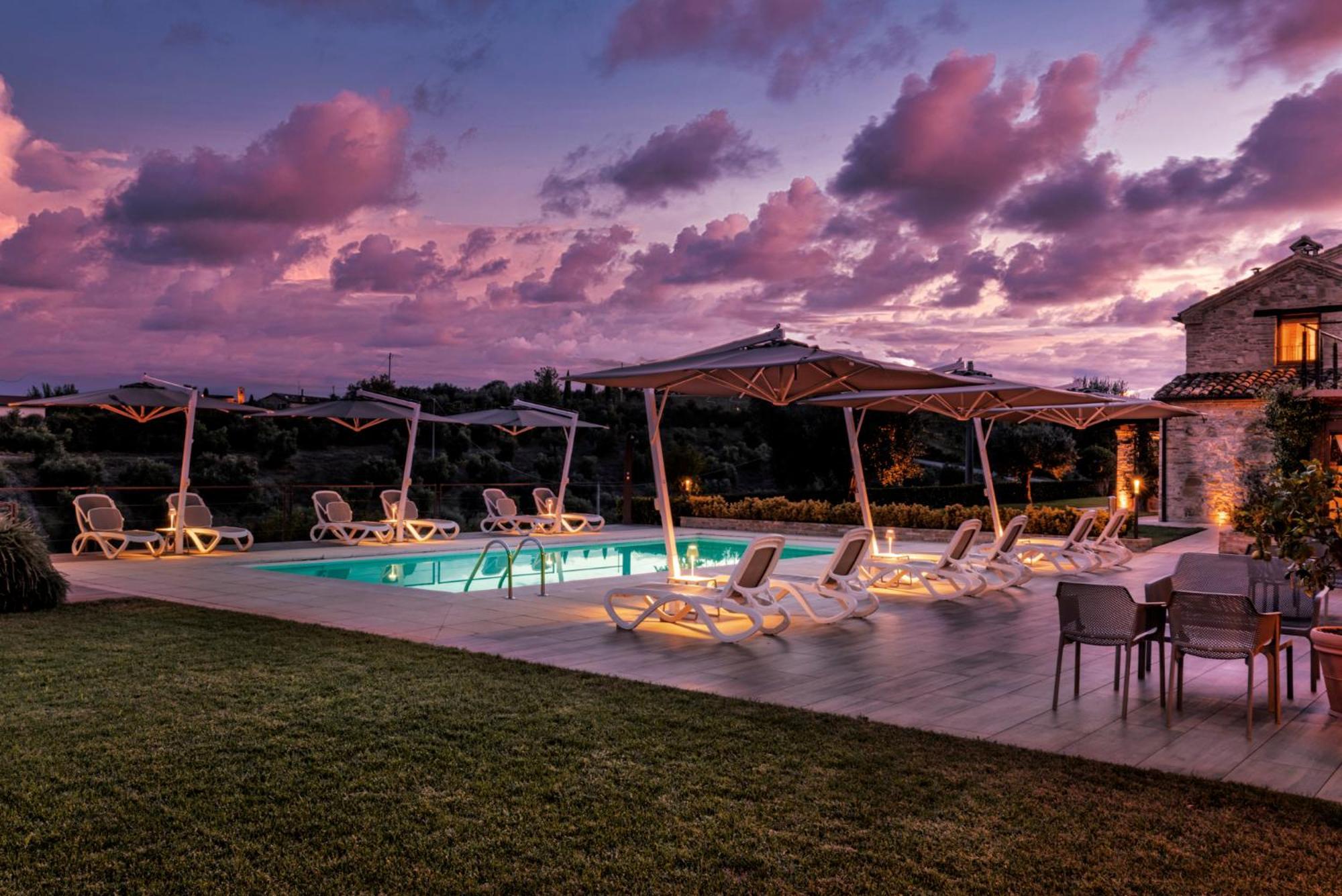 Agrirelais Collelago Massignano エクステリア 写真