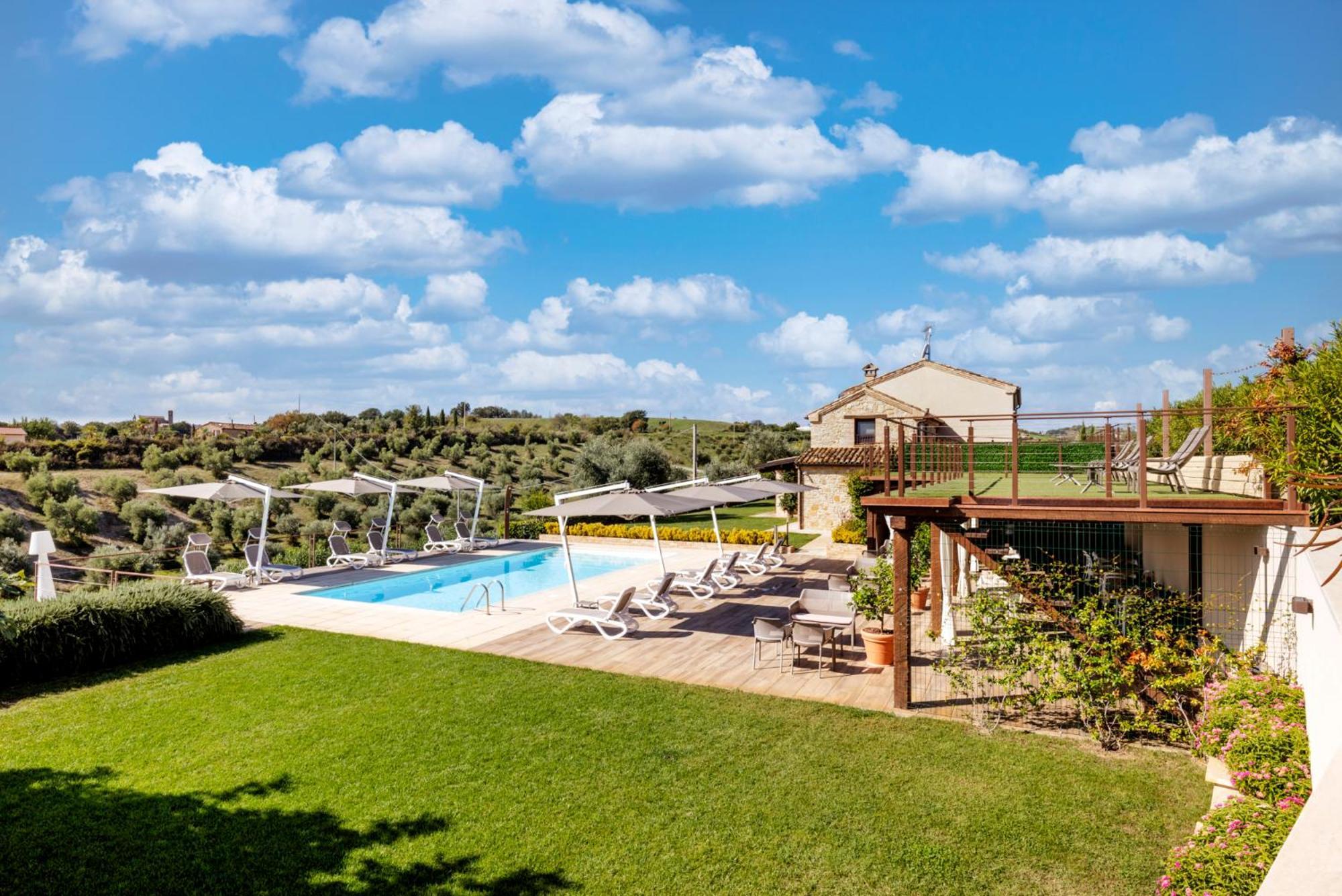 Agrirelais Collelago Massignano エクステリア 写真